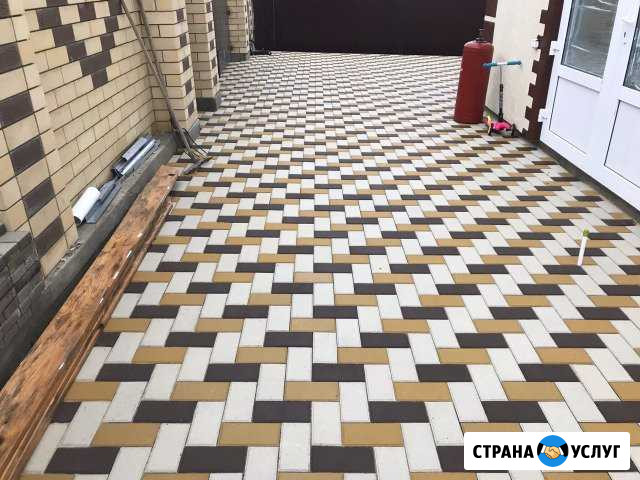 Укладка тротуарной плитки Полтавская - изображение 1