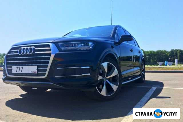 Автомобиль Audi Q7 в аренду с водителем Самара - изображение 1