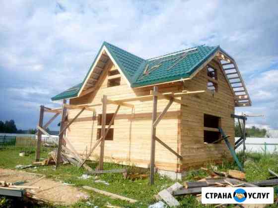Работа с деревяшками.брусовое строительство Красноярск