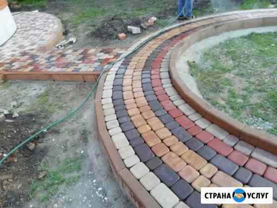 Укладка тротуарной плитки Самара
