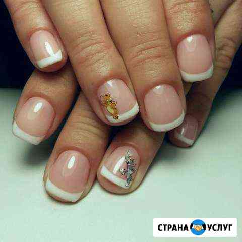 Маникюр, покрытие гель-лак, дизайн Вологда