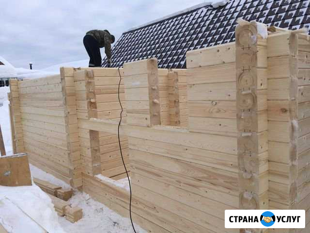 Срубы бань и домов под усадку Нижний Одес - изображение 1