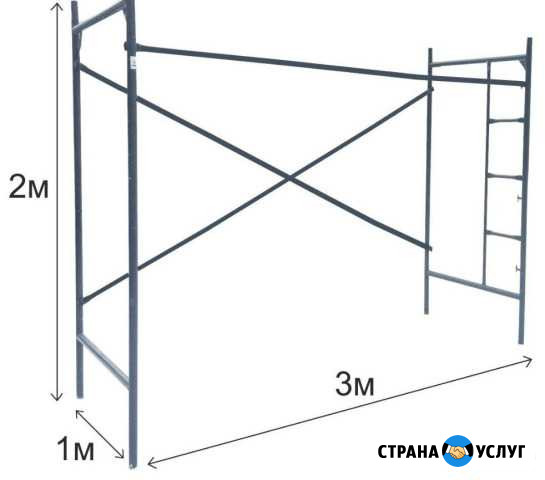 Строительные леса в аренду Лаишево - изображение 1