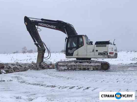 Аренда гусеничного экскаватора Санкт-Петербург