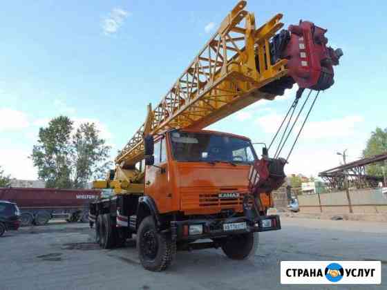 Автокран в аренду, Камаз Галичанин 16-25т Казань