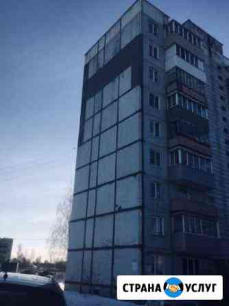 Утепление фасада и панельных швов Шуя