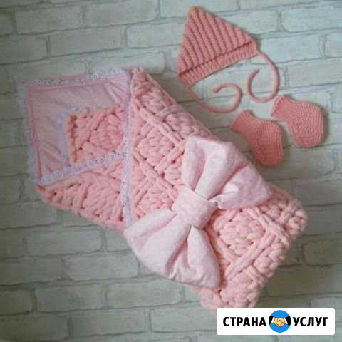 Вязаные пледы.Ручная работа.На заказ Санкт-Петербург - изображение 1
