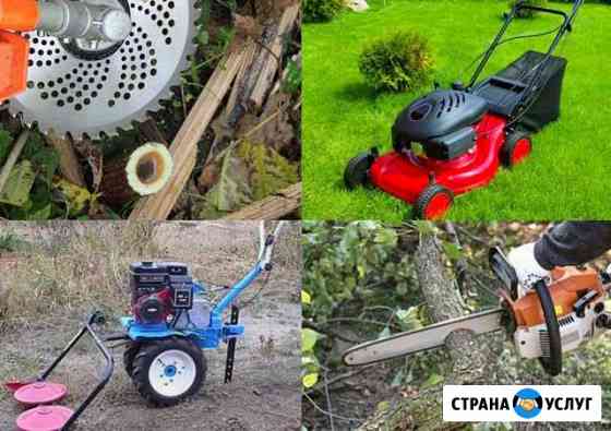 Покос травы, газона, кустарника,спил дерева,веток Киров
