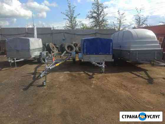 Аренда Прицеп прокат бортовой с тентом самосвальны Санкт-Петербург