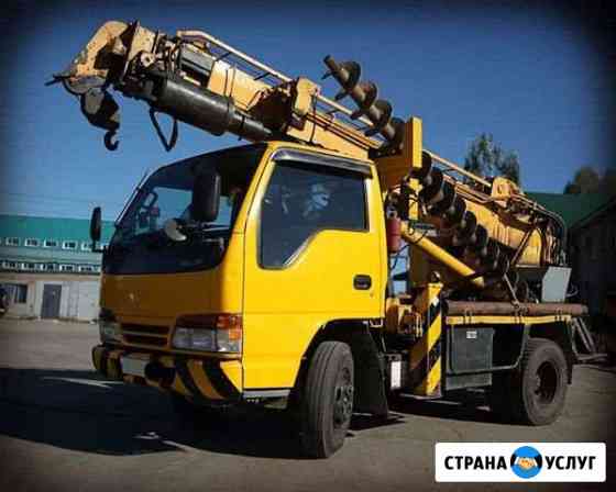 Бурение сваи диаметр 500, 600, 800 Ямобур Новороссийск