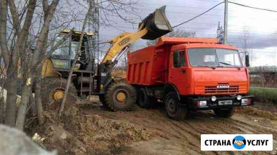 Доставка песок, щебень, гравий, отсев, пгс Волгореченск