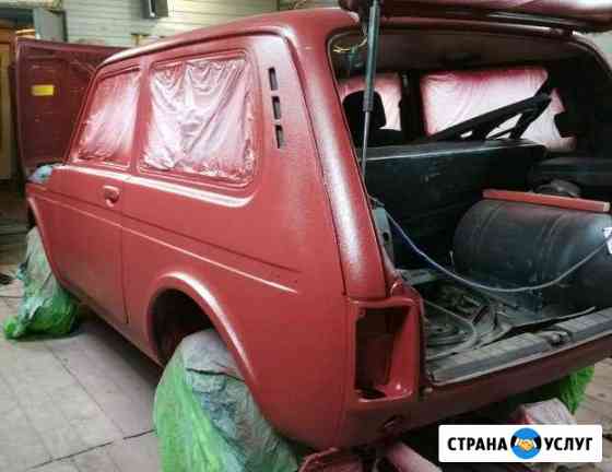 Покраска авто Раптором, сварочные работы, шумоизол Тюмень