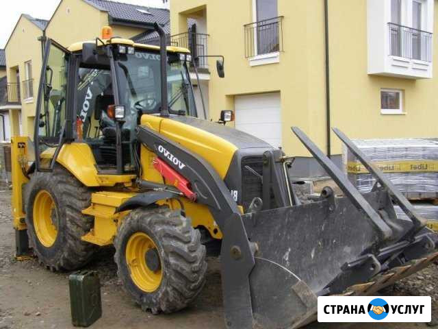 Услуги экскаватора-погрузчика Volvo bl71 Псков - изображение 1