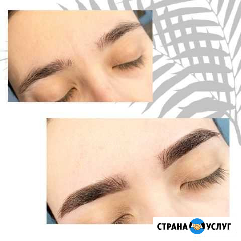 Оформление и окрашивание бровей хной Екатеринбург - изображение 1
