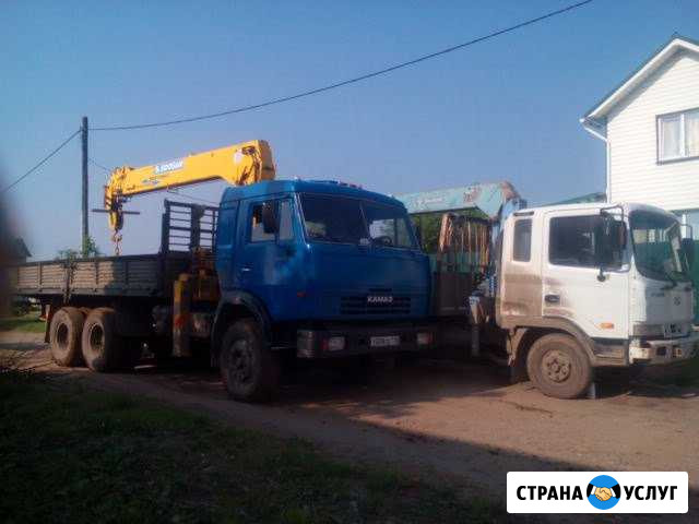 Кран борт манипулятор автовышка камаз Киров - изображение 1