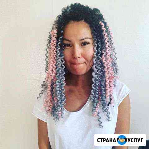 Плету косы зи-зи и афрокосы, синегалы, локоны Москва