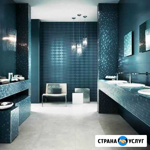 Укладка плитки, кафеля, керамогранита, ванная под Талдом - изображение 1