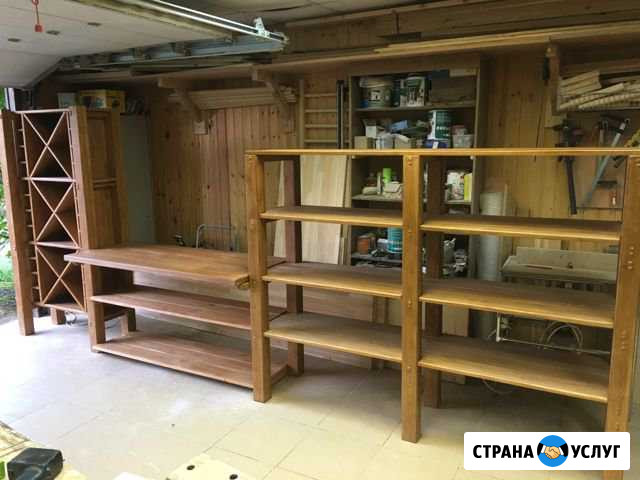 Изготовление деревянных стеллажей для подвалов, в Аксай - изображение 1