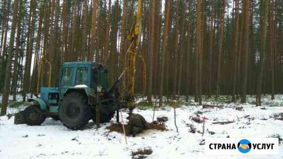 Аренда ямобура на базе мтз-82 Приозерск