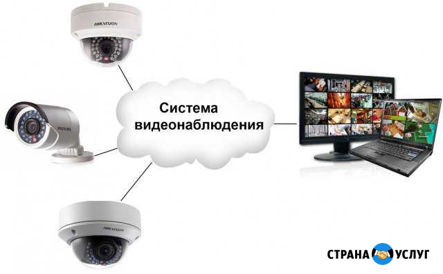 Установка видеонаблюдения, домофонов под ключ Улан-Удэ - изображение 1