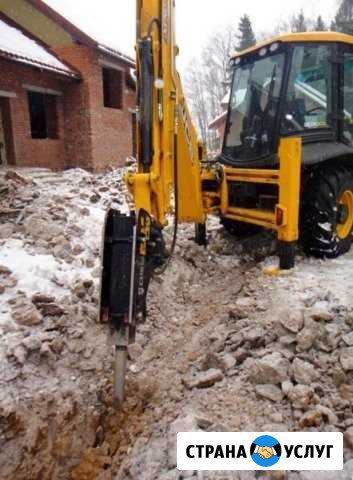 Услуги экскаватора погрузчика гидромолот Новороссийск - изображение 1