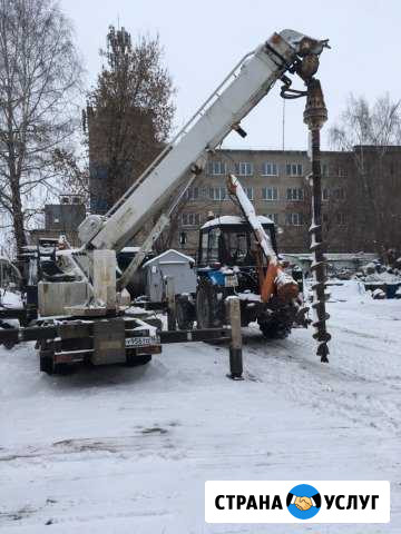 Аренда ямобура с вылетом 10м Набережные Челны - изображение 1