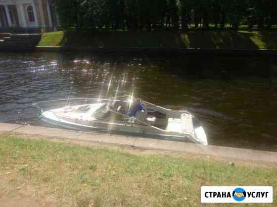 Прогулки на катере по рекам, аренда катера Санкт-Петербург