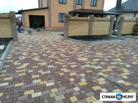 Укладка тротуарной плитки Белгород