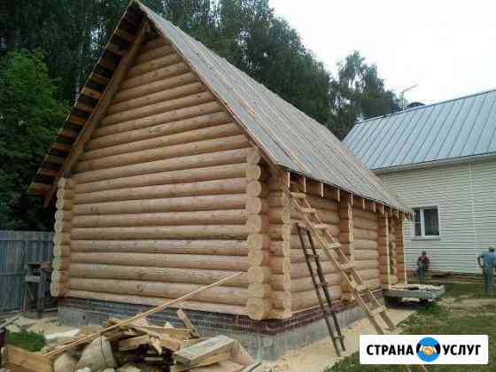 Строим дома и бани. Сруб 6*4 пятистенок Балахна