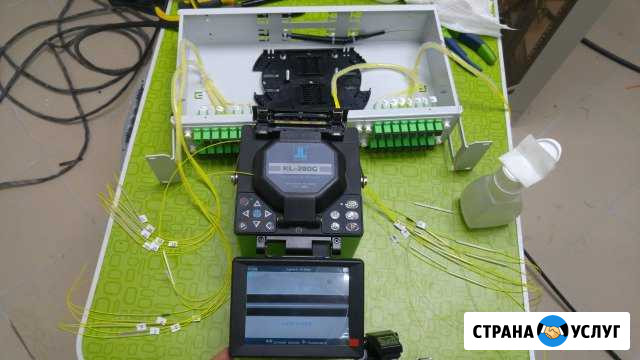 Монтаж волс сварка оптики оптоволокна рефлектограм Саранск - изображение 1