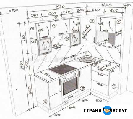 Ремонт, сборка и разбор корпусной мебели на дому Абакан - изображение 1