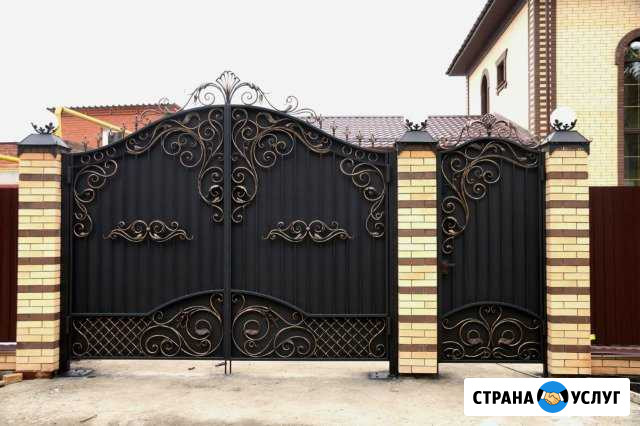 Ворота Откатные, распашные Ростов-на-Дону - изображение 1
