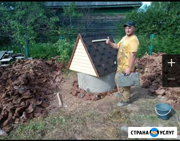 Копка колодцев,септиков,траншей Крестцы - изображение 1