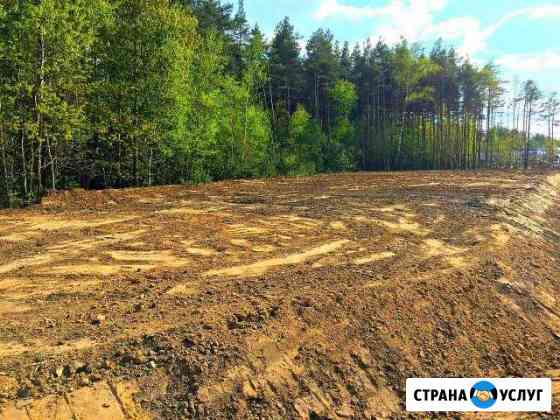 Отсыпка, подъем участка в Сосново Приозерск Сосново