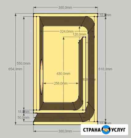 Произвожу расчёт коробов для сабвуферов Приволжский