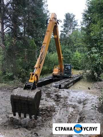 Аренда Экскаватора амфибии Remu Big Float Санкт-Петербург - изображение 1