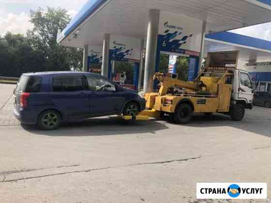 Эвакуатор частичной погрузки до 10тн Новосибирск