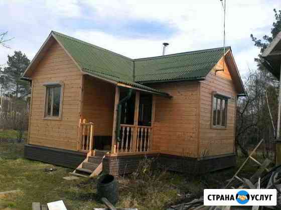 Каркасные дома,бани от фундамента до крыши Санкт-Петербург