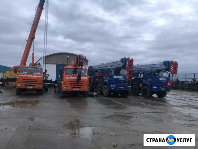 Услуги автокрана 50 25 тралы плошадки разово услуг Ханты-Мансийск - изображение 1