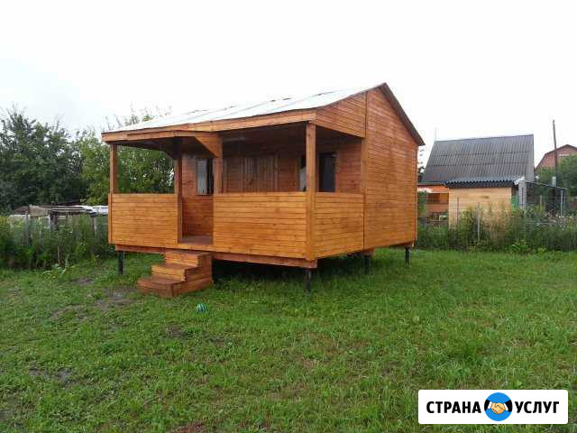 Дачные дома хозблоки Бани туалеты душевые Тула - изображение 1