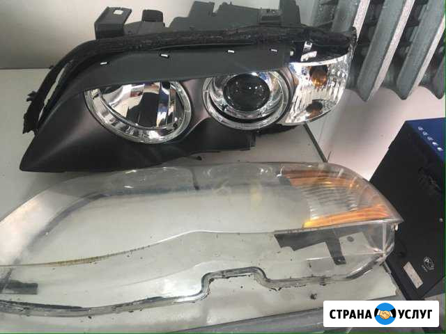 Полировка фар покрытие лаком Шахты - изображение 1