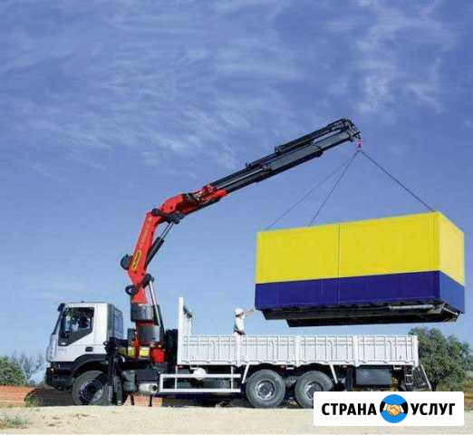 Аренда кран-борта 6м-12м вездеход, 8,6м стрела 7т Пермь - изображение 1
