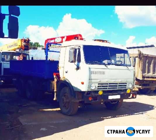Услуги манипулятора Камаз Тула - изображение 1