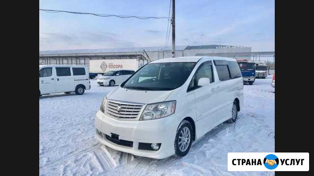 Заказ автомобиля бизнес класса Toyota Alphard Красноярск - изображение 1