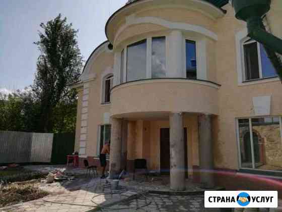 Утепление фасадов дома. Промышленный альпинист Бугульма
