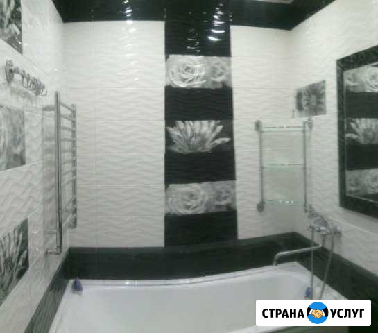 Укладка плитки, ремонт ванной, отделка Усолье-Сибирское - изображение 1