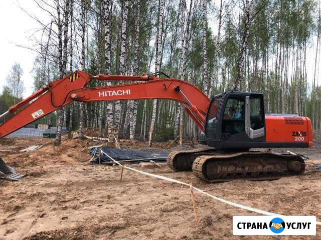 Услуги гусеничного эскаватора Калязин - изображение 1