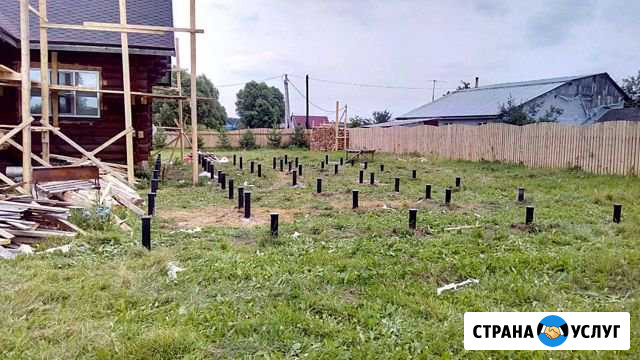 Винтовые сваи монтаж свайный фундамент под ключ Большое Село - изображение 1