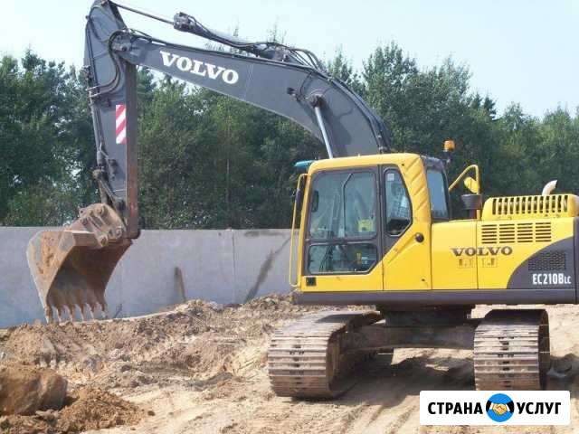 Аренда гусеничный экскаватор Вольво 210 Череповец - изображение 1