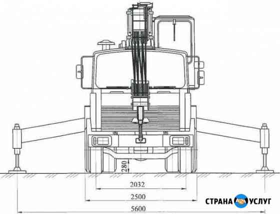 Услуги автокрана Новошахтинск
